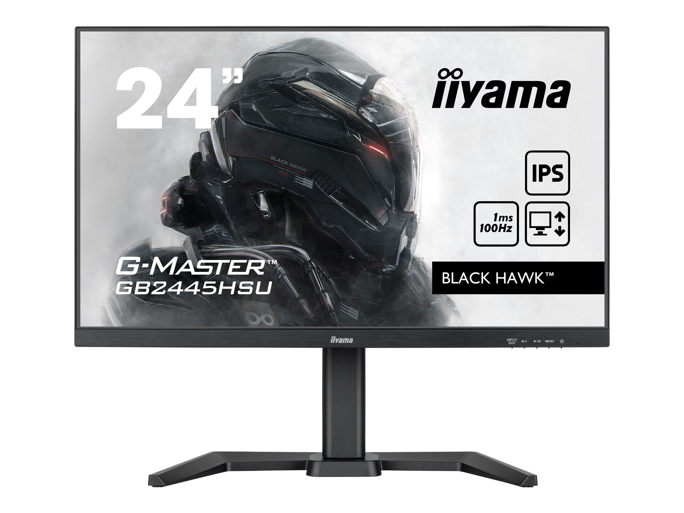 iiyama G-MASTER Black Hawk GB2445HSU-B1 - LED-Monitor - 60.5 cm (24