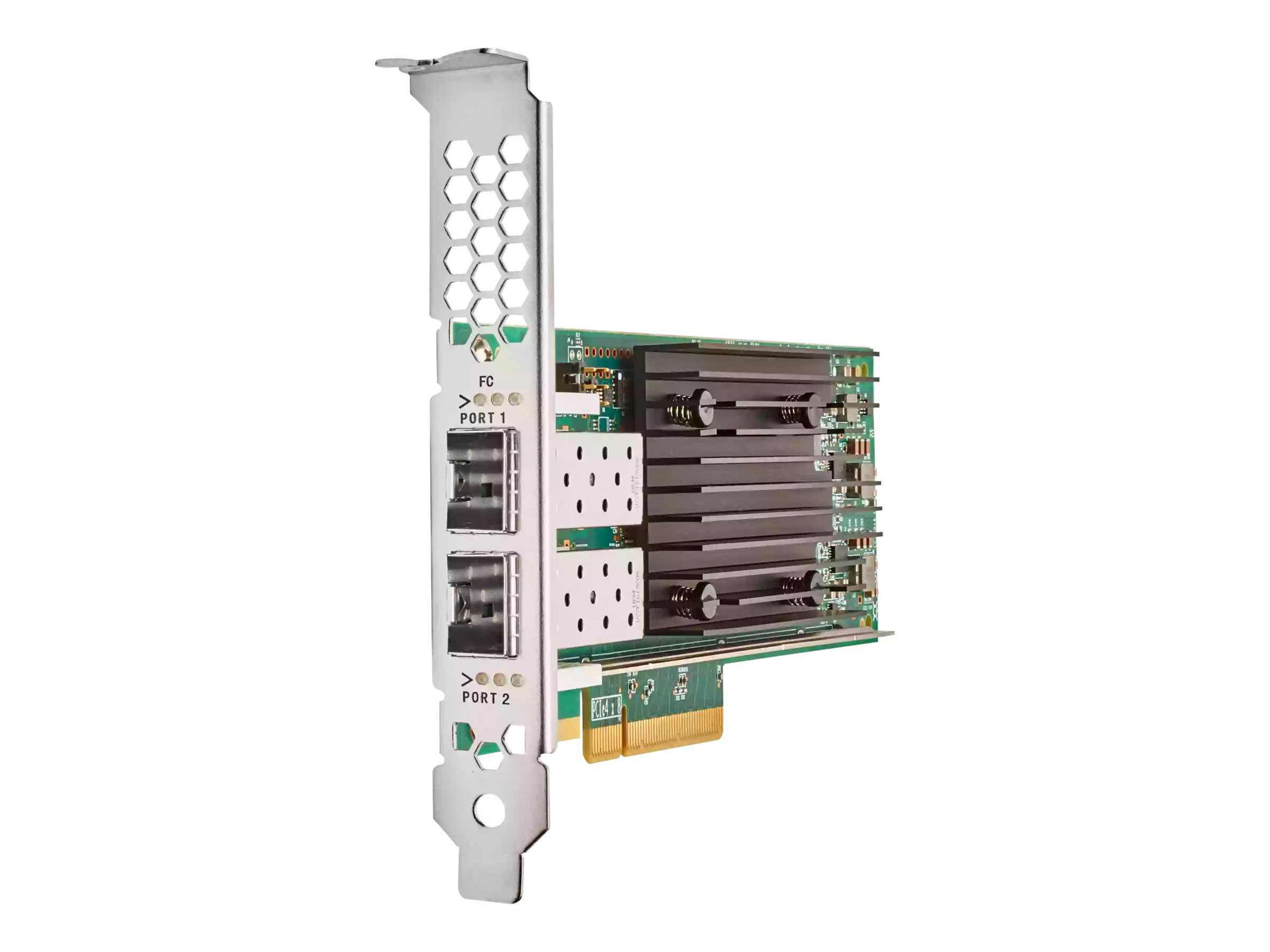 HPE StoreFabric SN1610Q Dual Port - Hostbus-Adapter - PCIe 4.0 x8 Low-Profile - 32Gb Fibre Channel x 2 - fr ProLiant DL325 Gen1