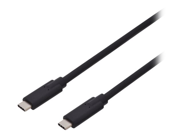 ASSMANN - USB-Kabel - 24 pin USB-C (M) zu 24 pin USB-C (M) - USB 3.1 Gen 2 - 1 m - geformt, 4K Untersttzung
