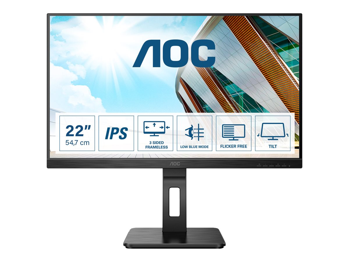 AOC 22P2Q - LED-Monitor - 55.9 cm (22