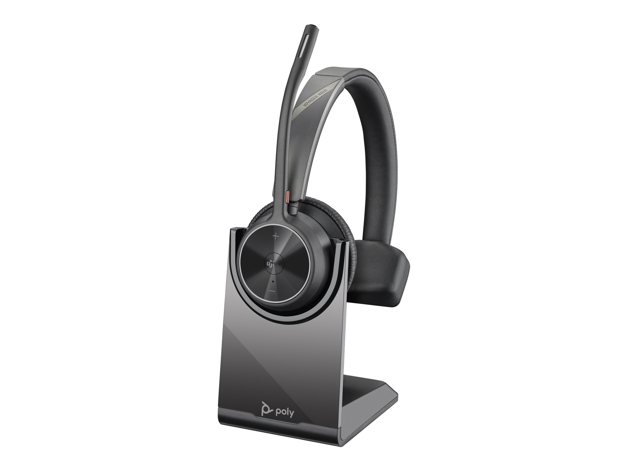Poly Voyager 4310 - Headset - On-Ear - Bluetooth - kabellos, kabelgebunden - aktive Rauschunterdrckung