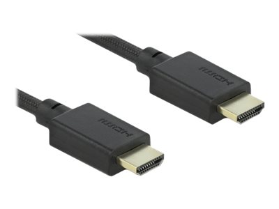 Delock - High Speed - HDMI-Kabel - HDMI männlich zu HDMI männlich - 50 cm - Koax