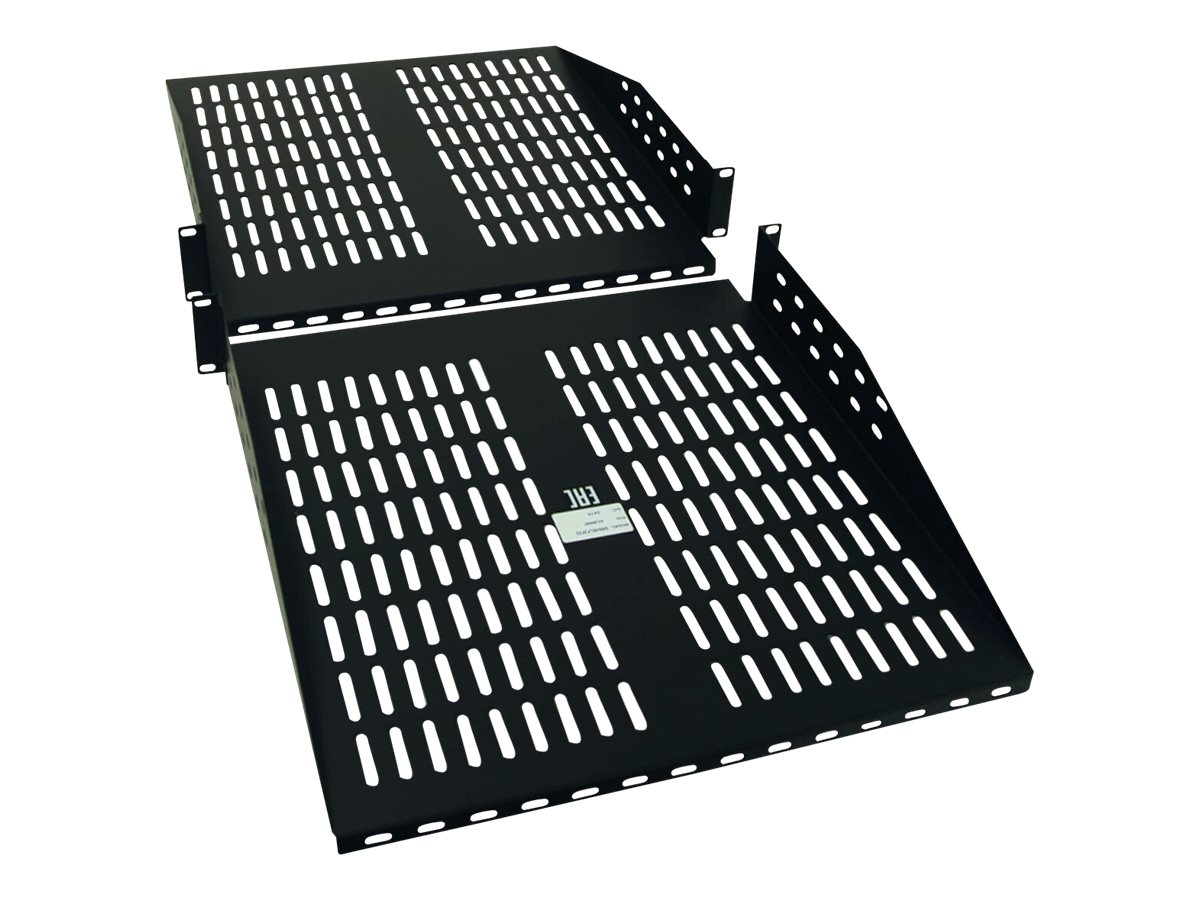 Tripp Lite Rack Cantilever Fixed Shelf 2-Post 4-Post Compatible 2URM - Rack - Regal - Schwarz - 2U