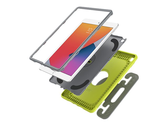 OtterBox Kids EasyGrab - Schutzhülle für Tablet - widerstandsfähig - Martian Green - für Apple 10.2-inch iPad (7. Generation, 8.