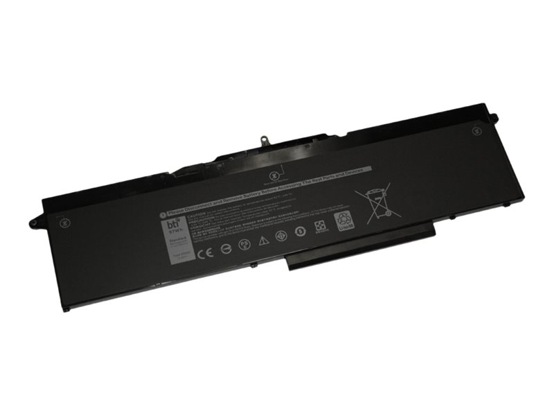 BTI - Laptop-Batterie (gleichwertig mit: Dell 1FXDH) - Lithium-Polymer - 9 Zellen - 8508 mAh - 97 Wh