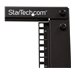 StarTech.com Open Frame Rack 42HE - 4 Pfosten Serverschrank - 58 cm - 104 cm tiefenverstellbar mit Rollen / Nivellierfsse und K