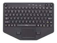 iKey BT-80-TP - Tastatur - mit Touchpad - hintergrundbeleuchtet - Bluetooth