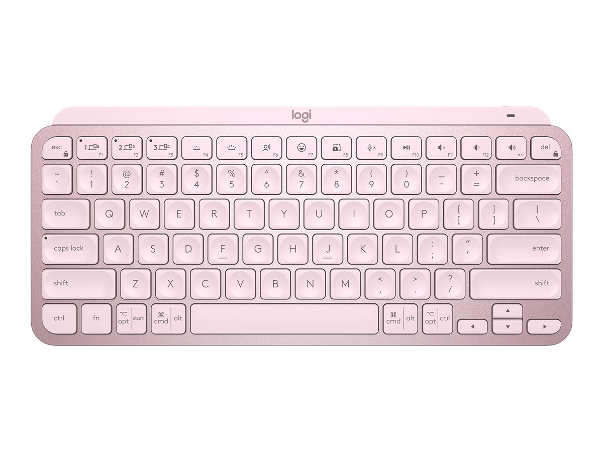 Logitech MX Keys Mini - Tastatur - hinterleuchtet - Bluetooth - QWERTY - USA