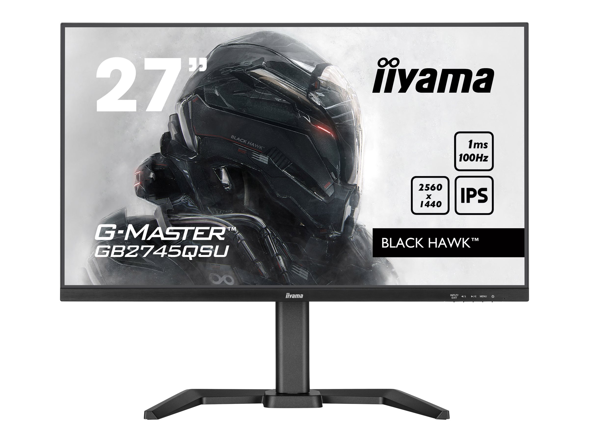 iiyama G-MASTER Black Hawk GB2745QSU-B1 - LED-Monitor - 68.5 cm (27