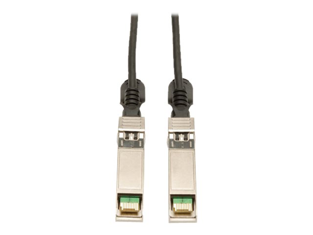 Eaton Tripp Lite Series SFP+ 10GBase-CU Passive Twinax Copper Cable, SFP-H10GB-CU5M Compatible, Black, 6M (19.68 ft.) - Direktan