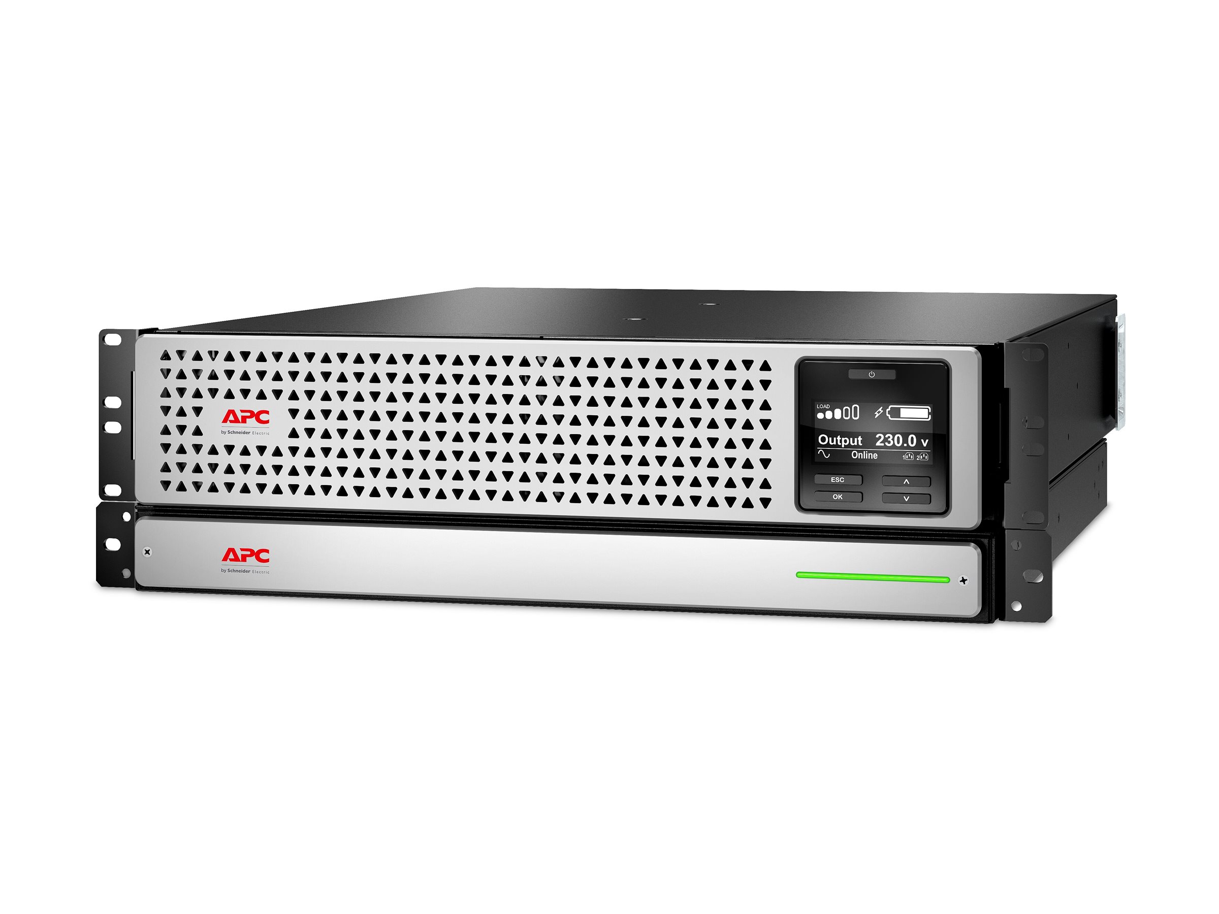 APC Smart-UPS On-Line Li-Ion 1500VA - USV (in Rack montierbar/extern) - Wechselstrom 230 V - 1350 Watt - 1500 VA - RS-232, USB