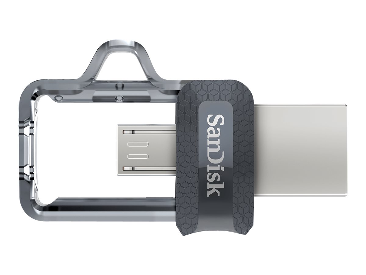 SanDisk Ultra Dual - USB-Flash-Laufwerk - 32 GB - USB 3.0 / micro USB