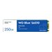 WD Blue SA510 WDS250G3B0B - SSD - 250 GB - intern - M.2 2280 - SATA 6Gb/s