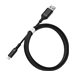 OtterBox Standard - Lightning-Kabel - Lightning mnnlich zu USB mnnlich - 1 m - Schwarz