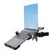 StarTech.com Monitor Arm with VESA Laptop Tray, For a Laptop (4.5kg / 9.9lb) and a Single Display up to 32