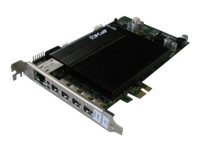 CELSIUS RemoteAccess Quad Card - Video/Audio/USB-Verlngerungskabel - GigE - 10Base-T, 100Base-TX, 1000Base-T - fr Celsius M701