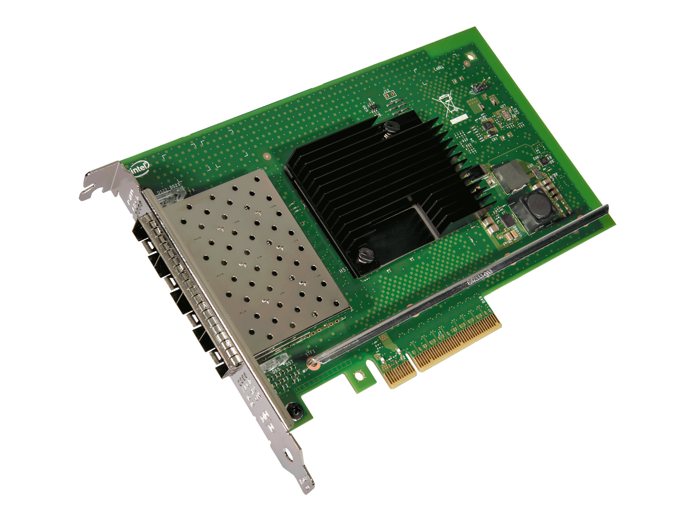 Intel Ethernet Converged Network Adapter X710-DA4 - Netzwerkadapter - PCIe 3.0 x8 - 10 Gigabit SFP+ x 4