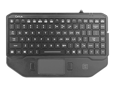 Getac - Tastatur - Robust - Hintergrundbeleuchtung - USB 2.0 - QWERTY
