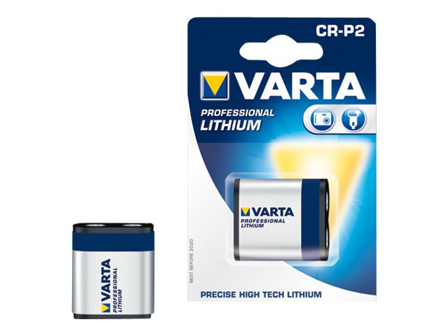 Varta Professional - Kamerabatterie CR-P2 - Li - 1600 mAh