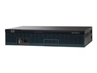 Cisco 2911 Voice Bundle - - Router - - Sprach- / Faxmodul - 1GbE - WAN-Ports: 3 - an Rack montierbar, wandmontierbar