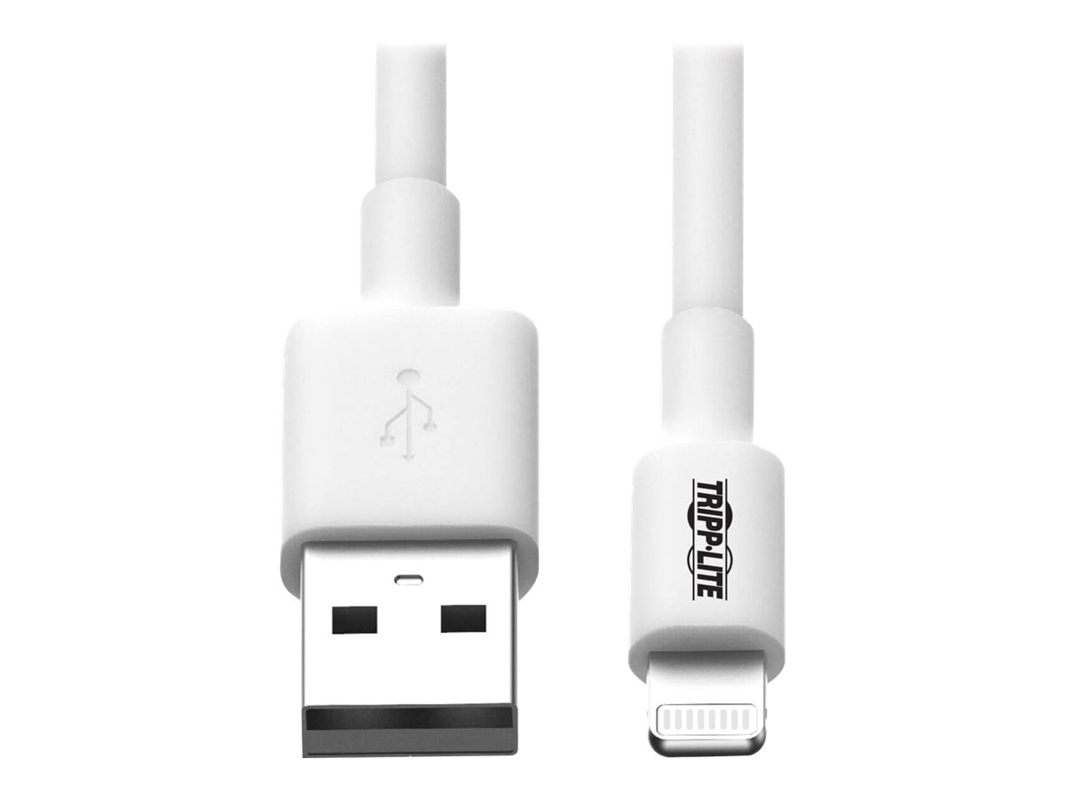 Eaton Tripp Lite Series USB-A to Lightning Sync/Charge Cable (M/M) - MFi Certified, White, 6 ft. (1.8 m) - Daten-/Netzkabel - US