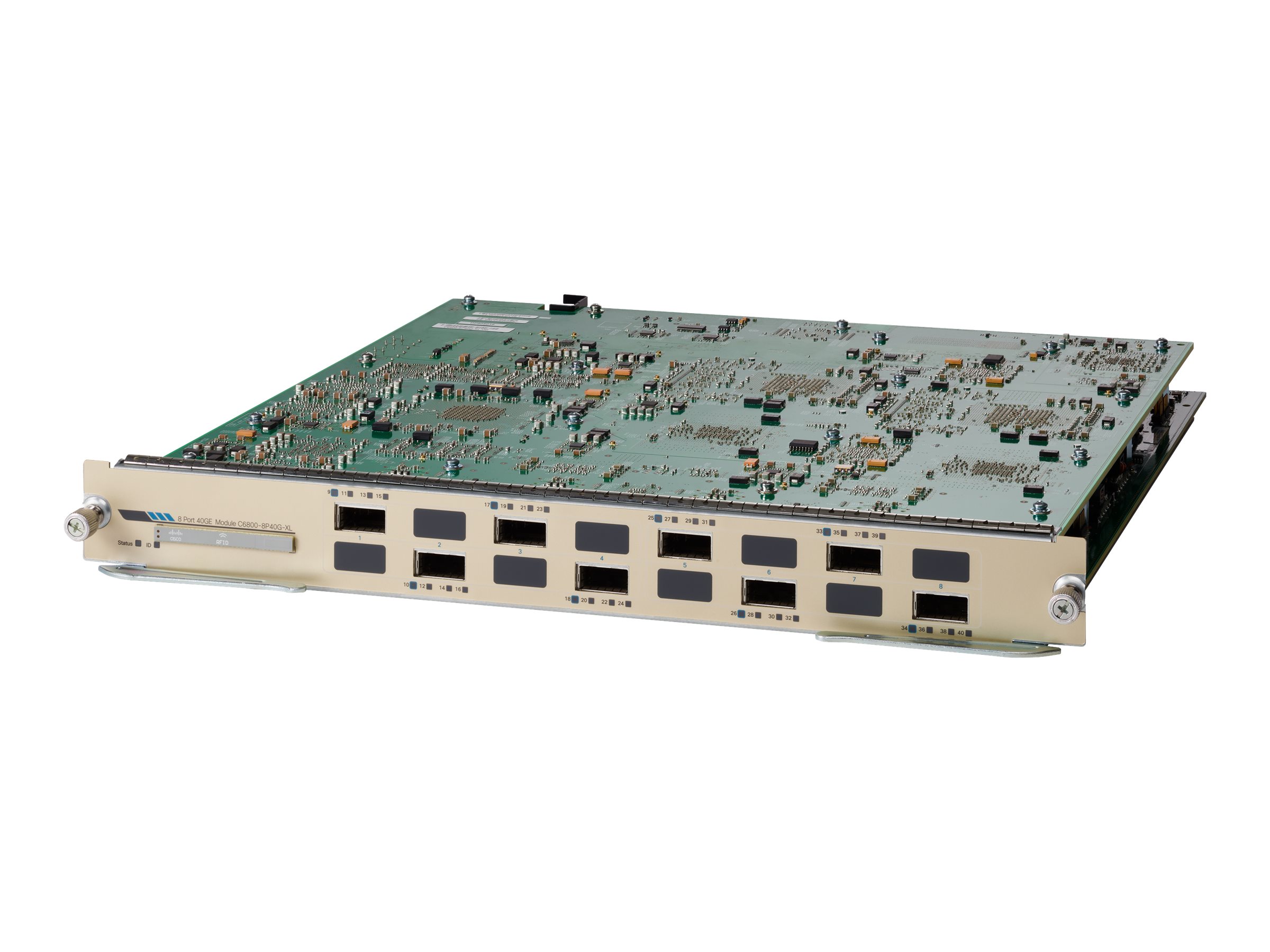 Cisco Catalyst 6800 - Switch - 8 x 40 Gigabit Ethernet - Plugin-Modul