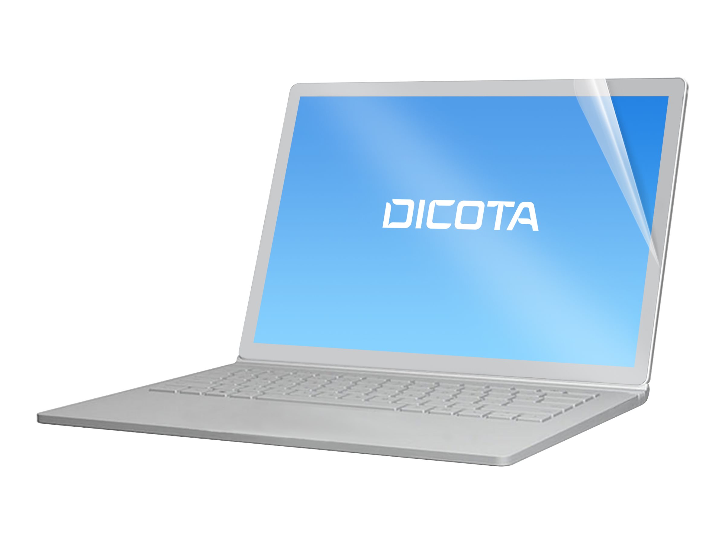 DICOTA - Blendfreier Notebook-Filter - 3H, 16:10 - klebend - Schwarz