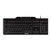 CHERRY KC 1000 SC - Tastatur - USB - Schweiz - Schwarz