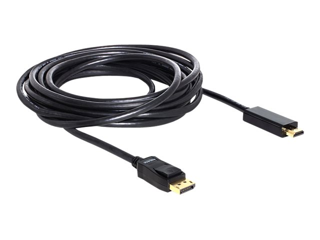 Delock - Adapterkabel - DisplayPort mnnlich zu HDMI mnnlich - 5 m
