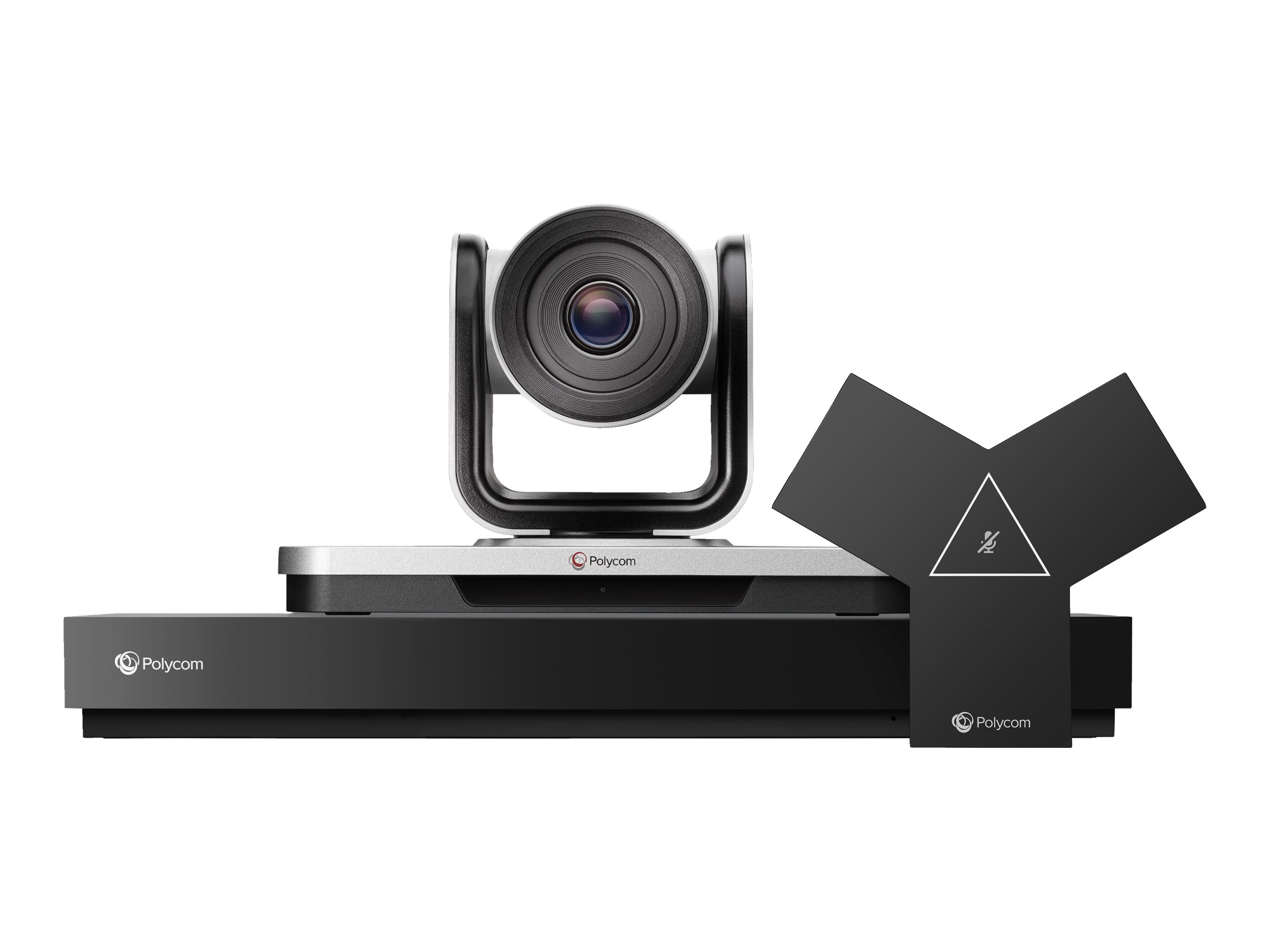 Poly G7500 - Videokonferenzsystem (camera, Mikrofon, Codec) - Zoom Certified, Zertifiziert fr Microsoft Teams - Schwarz - mit E