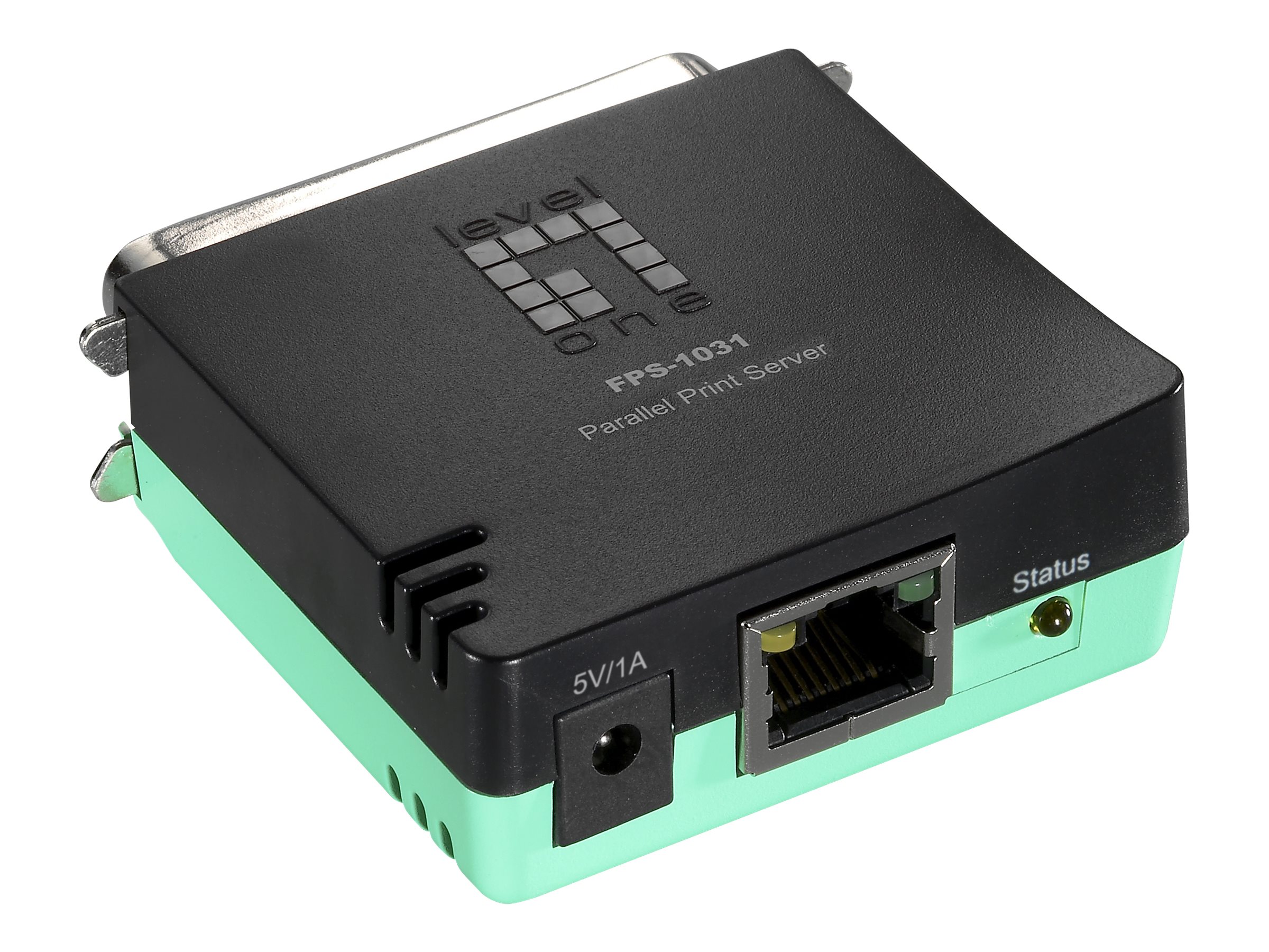 LevelOne FPS-1031 - Druckserver - parallel - 10/100 Ethernet