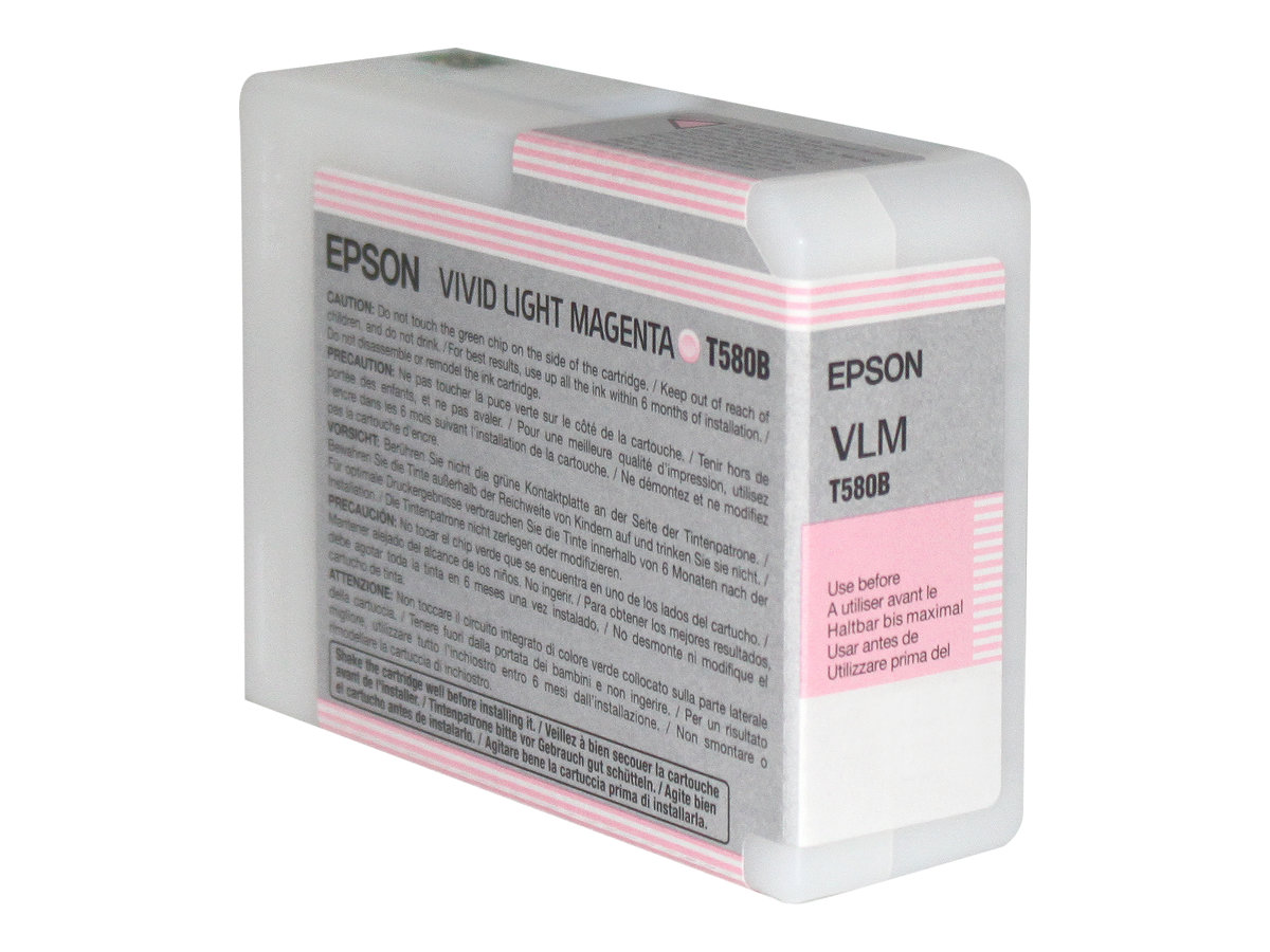 Epson - 80 ml - Vivid Light Magenta - Original - Tintenpatrone - fr Stylus Pro 3880, Pro 3880 Mirage Edition, Pro 3880 Signatur