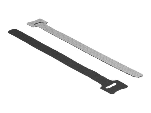 Delock - Kabelbinder - 15 cm - Schwarz (Packung mit 10)