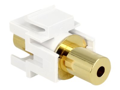 Delock - Audiokoppler - Mini-Stecker mnnlich zu Mini-Stecker mnnlich - 3.63 m - weiss