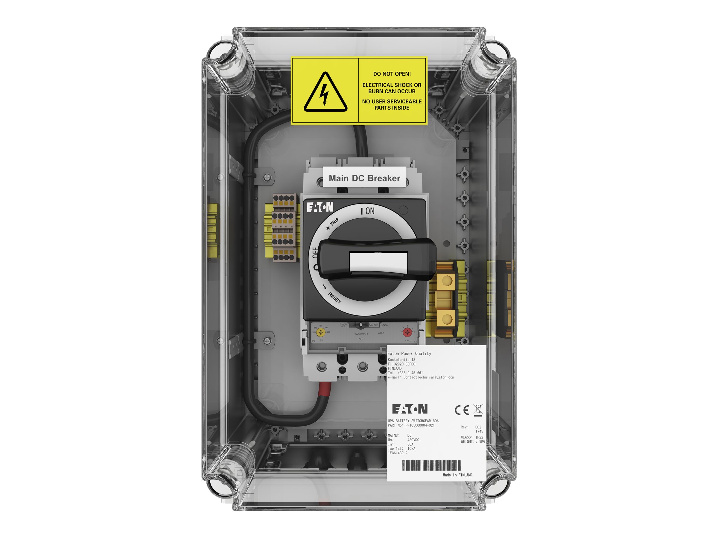 Eaton UPS Battery Switchgear (UBS) - Sicherungsautomat