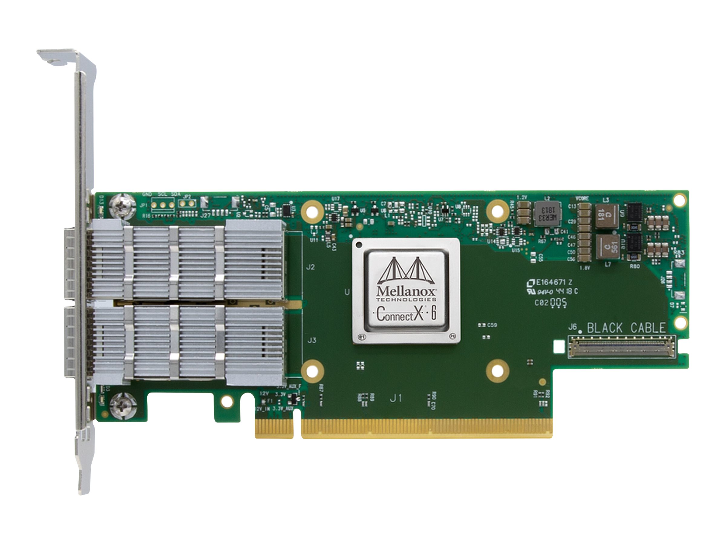 NVIDIA ConnectX-6 VPI MCX653105A-HDAT-SP - Single Pack - Netzwerkadapter - PCIe 4.0 x16 - 200Gb Ethernet / 200Gb Infiniband QSFP