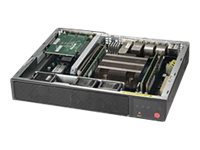Supermicro SuperServer E300-9D-8CN8TP - Server - Mini-ITX Box PC - 1U - 1-Weg - 1 x Xeon D-2146NT