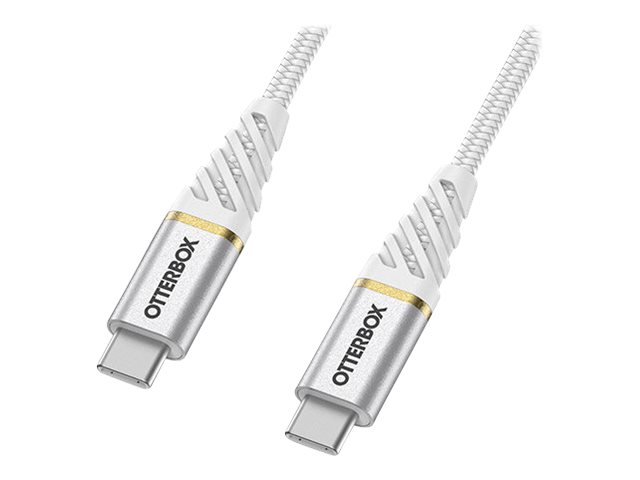 OtterBox Premium - USB-Kabel - 24 pin USB-C (M) zu 24 pin USB-C (M) - USB 2.0 - 3 A - 2 m