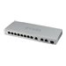 Zyxel XGS1250-12 - Switch - managed - 8 x 10/100/1000 + 3 x 100/1000/2.5G/5G/10GBase-T + 1 x SFP+ - Desktop