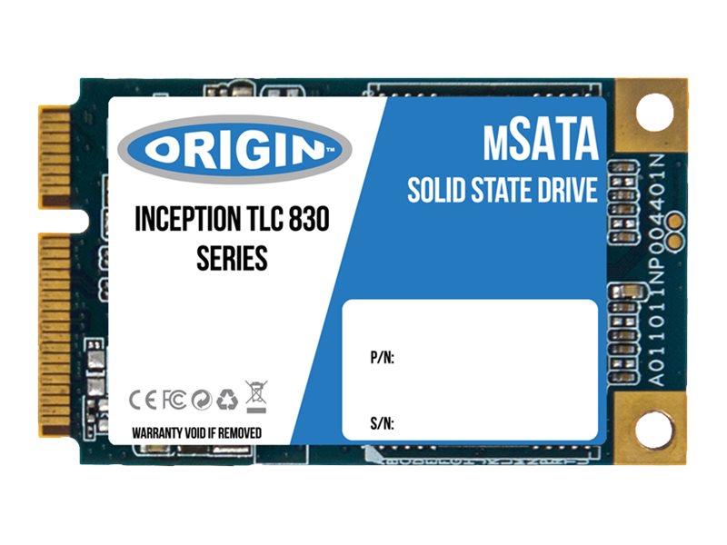 Origin Storage Inception 3D TLC830 Series - SSD - 256 GB - intern - mSATA - SATA 6Gb/s