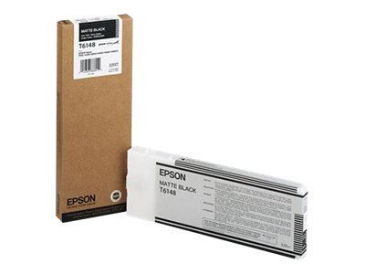 Epson T6148 - 220 ml - mattschwarz - Original - Tintenpatrone - fr Stylus Pro 4000 C8, Pro 4000-C8, Pro 4400, Pro 4450, Pro 480