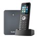 Yealink W79P - Schnurloses VoIP-Telefon - mit Bluetooth-Schnittstelle mit Rufnummernanzeige - IP-DECT - dreiweg Anruffunktion - 