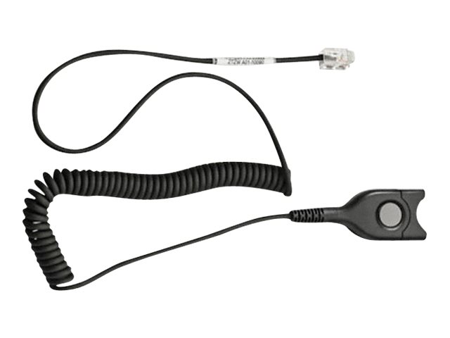 Sennheiser CSTD 01 - Headset-Kabel - EasyDisconnect zu RJ-9 mnnlich - gewickelt