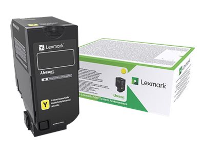 Lexmark - Gelb - Original - Tonerpatrone LCCP, Lexmark Corporate - fr Lexmark CS720de, CS720dte, CS725de, CS725dte, CX725de, CX