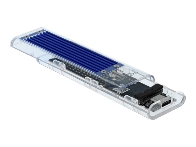 DeLOCK External Enclosure for M.2 NVME PCIe SSD with USB Type-C female tranErsatzteilnt - Speichergehuse - M.2 NVMe Card - 10 G