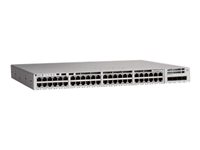 Cisco Catalyst 9200L - Network Advantage - Switch - L3 - 48 x 10/100/1000 (PoE+) + 4 x Gigabit SFP (Uplink) - an Rack montierbar