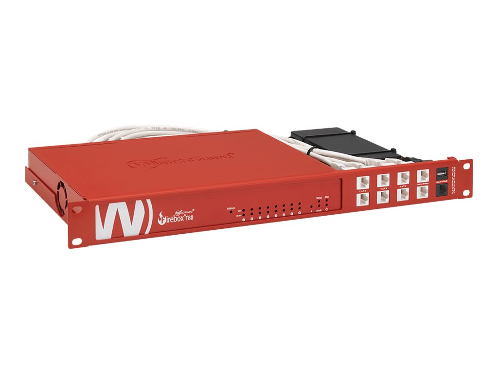 Rackmount.IT RM-WG-T7 - Montagesatz fr Netzwerkgerte - Rack montierbar - WatchGuard Red - 1U - 48.3 cm (19