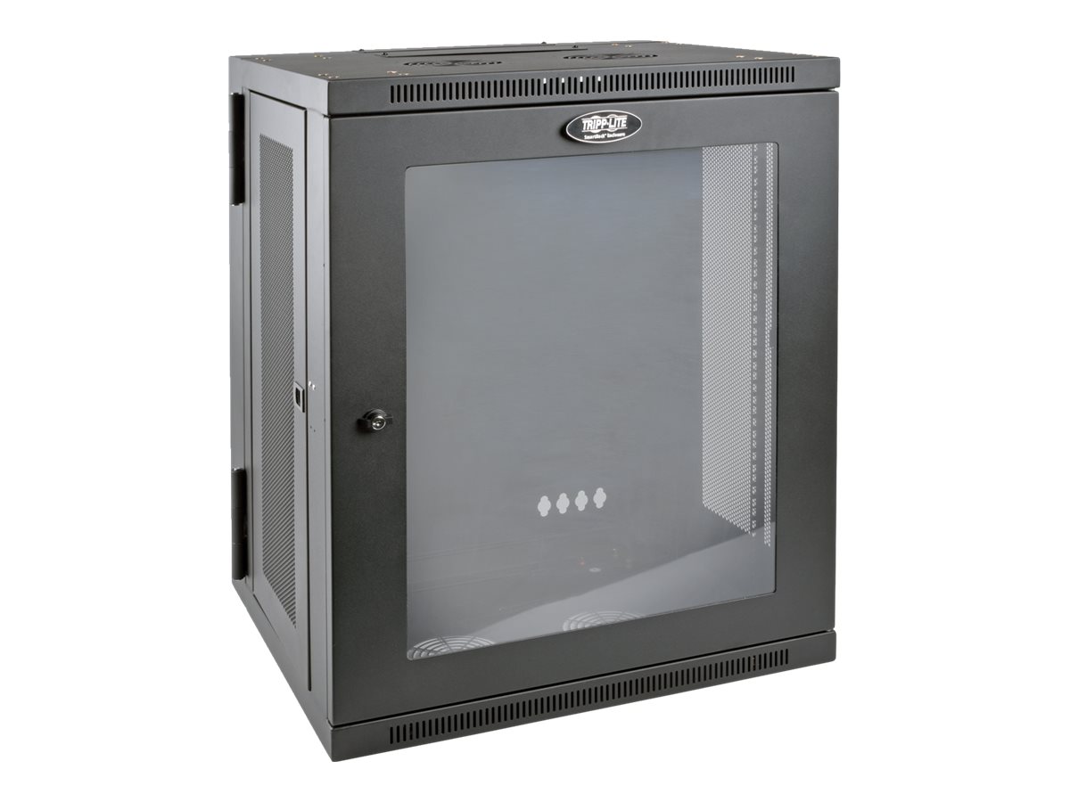 Tripp Lite 15U Wall Mount Rack Enclosure Server Cabinet w Hinged Acrylic Window - Schrank Netzwerkschrank - geeignet fr Wandmon