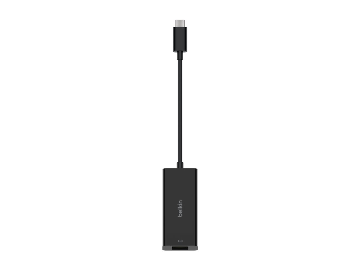 Belkin CONNECT - Netzwerkadapter - USB-C - 10M/100M/1G/2,5 Gigabit Ethernet - Schwarz