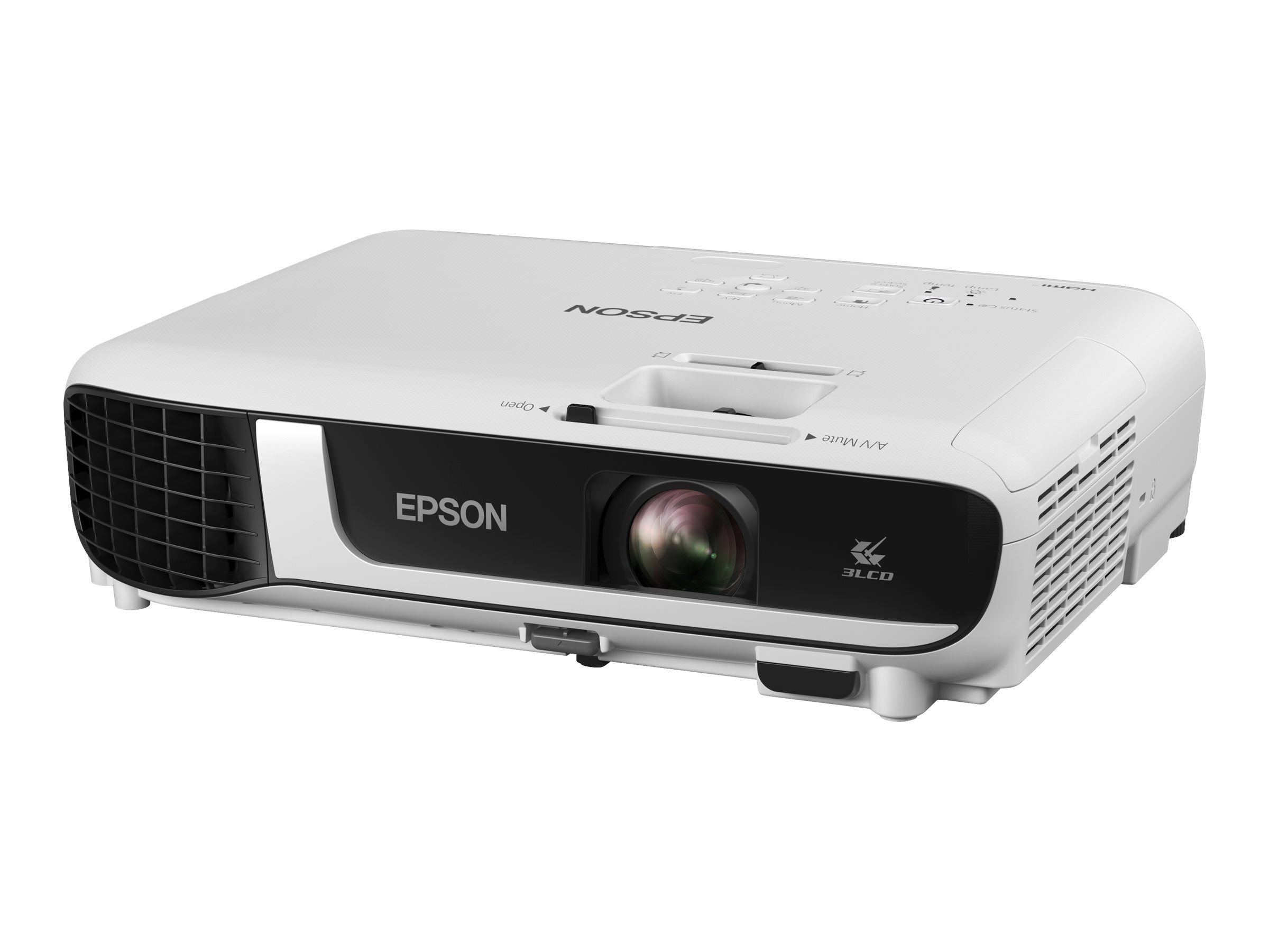 Epson EB-W51 - 3-LCD-Projektor - tragbar - 4000 lm (weiss) - 4000 lm (Farbe) - WXGA (1280 x 800)